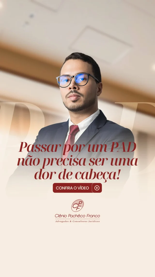 Enfrentar um Processo Administrativo Disciplinar (PAD) pode ser desafiador e gerar muitas dúvidas para o servidor público. Mas calma, conhecimento é a melhor defesa! ⚖️📚

🎬 No vídeo de hoje, o advogado Olliver Magno explica como enfrentar esse momento com mais segurança e menos dor de cabeça.

📲 Achou útil? Compartilha com aquele colega servidor que também pode precisar dessas informações!

#PAD #ProcessoAdministrativo #ServidorPúblico #DireitoAdministrativo #DefesaNoPAD #DireitoParaServidores #OrientaçãoJurídica #Servidor #PAD